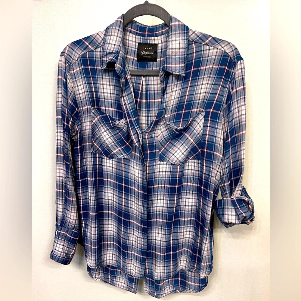 JACHS Girfriend‎ Flannel Shirt - Picture 5 of 8